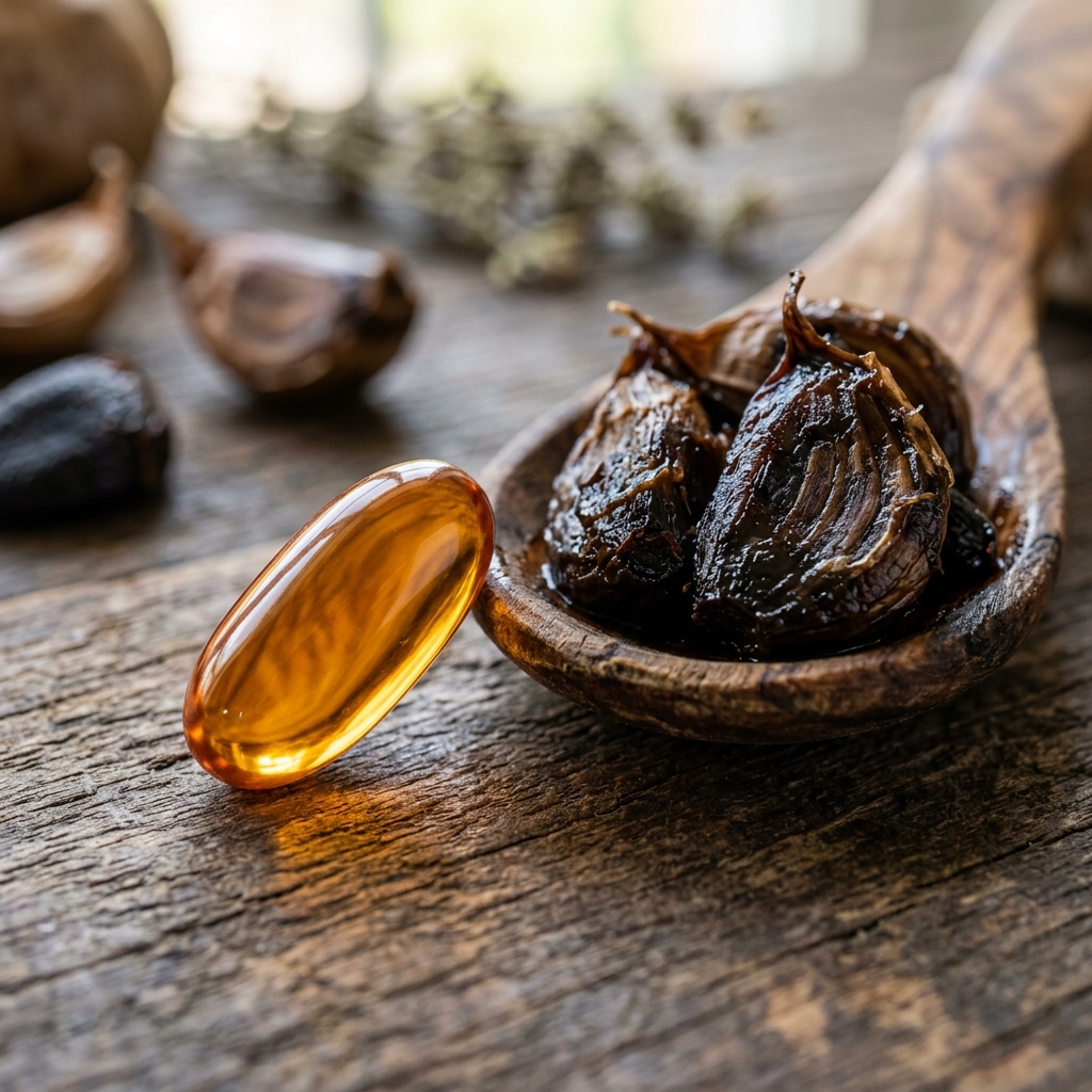 Rich fermented aged garlic extract
